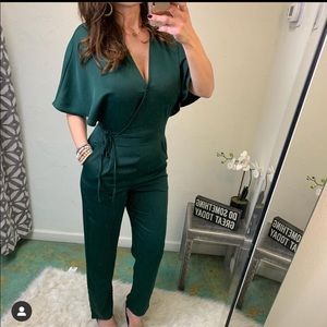 Gorgeous Forest Green jumpsuit